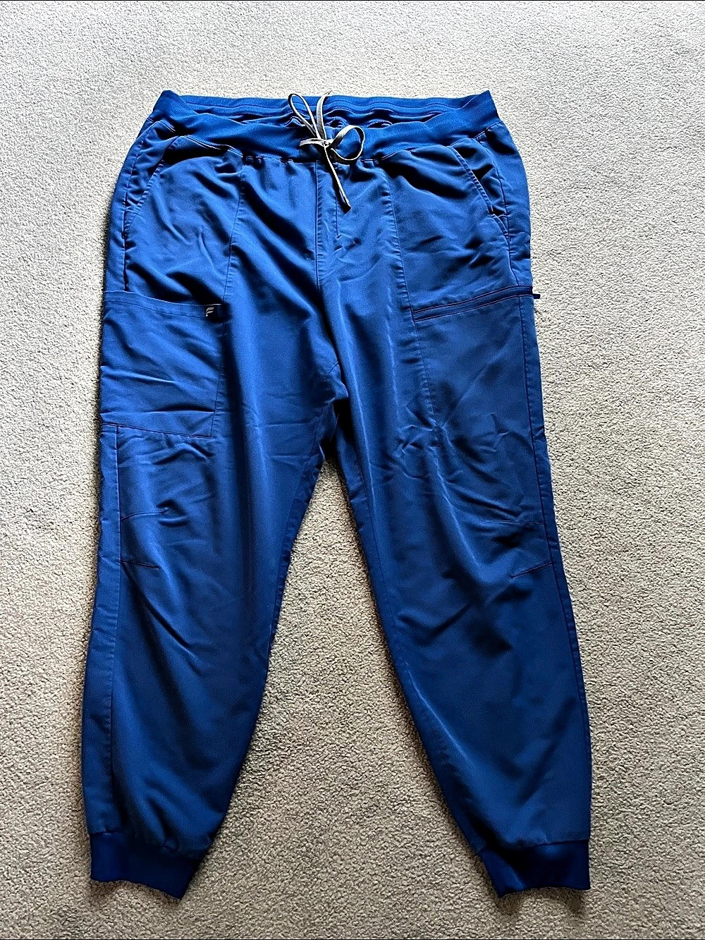 Fabletics Blue Jogger Pants Size XXL/1X Like New